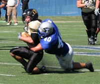 ODU wide receiver Brandon Robinson and the Panthers come up short in Fort Wayne